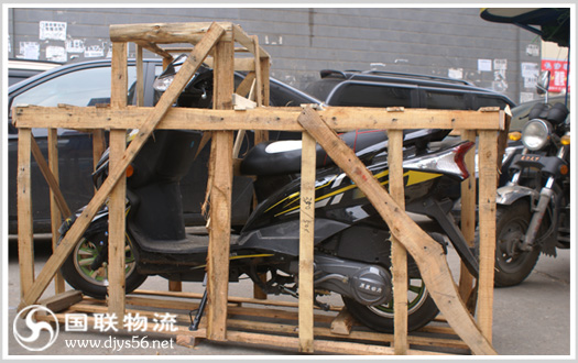 长沙摩托车托运公司国联物流 木架打好 长沙摩托车托运公司国联物流 木架打好